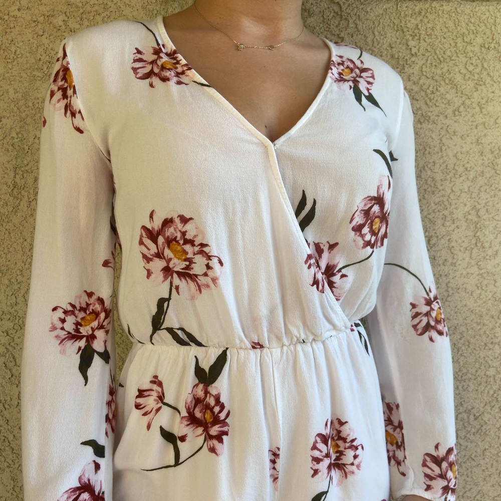 PACSUN Flower Printed Romper